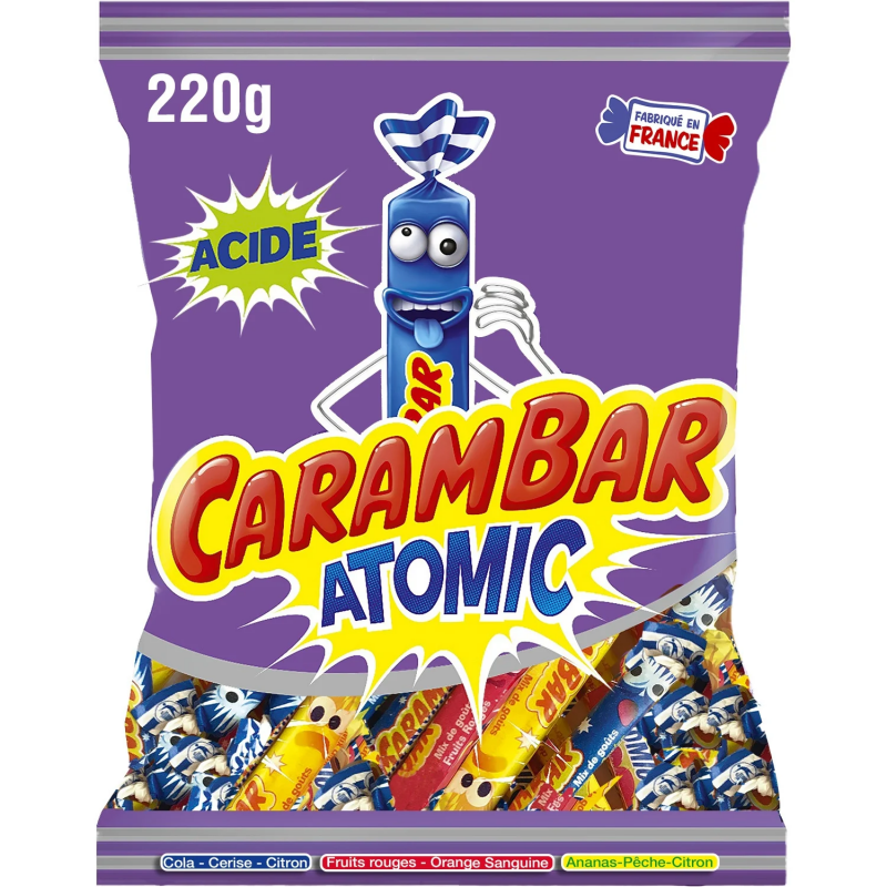 Sachet de 220g De Carambar "Atomic" - AuChYaThPS4