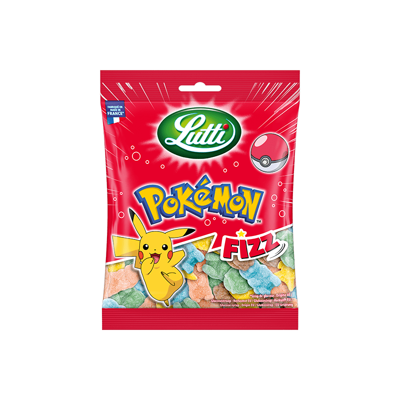 Sachet de 100g de "Fizz Pokémon" Lutti - AuChYaThPS4