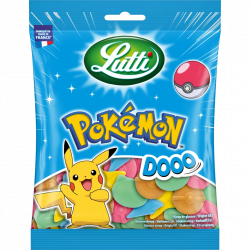 Sachet de 100g de "Fizz Pokémon" Lutti - AuChYaThPS4