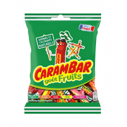 Sachet de 180g de Carambar goûts fruit - AuChYaThPS4